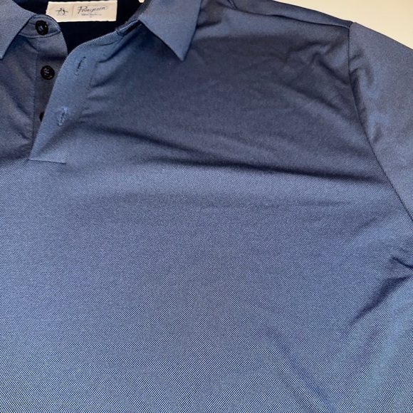 Original Penguin Blue Polo Classic Design Golf Performance Shirt - Picture 2 of 8